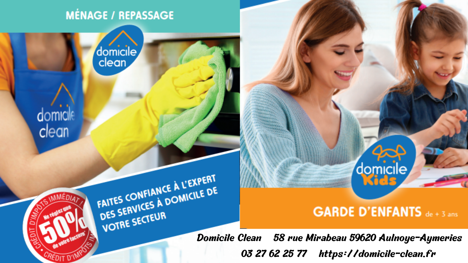 Ménage, dépoussiérage, repassage, ménage de printemps.... Domicile Clean Sambre Avesnois est à votre écoute